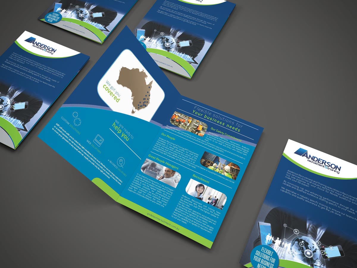 Anderson Recruitment A4 Brochure