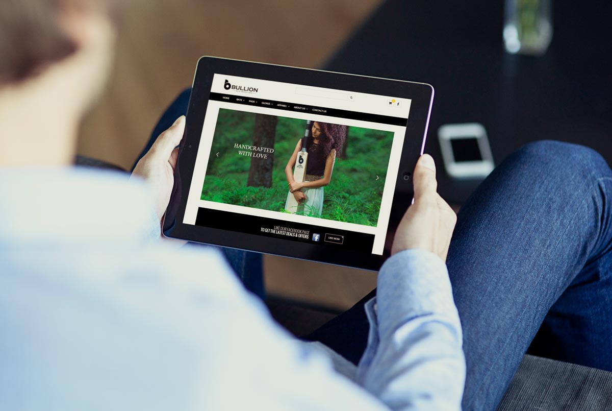 Bullion Bats – e-shop website