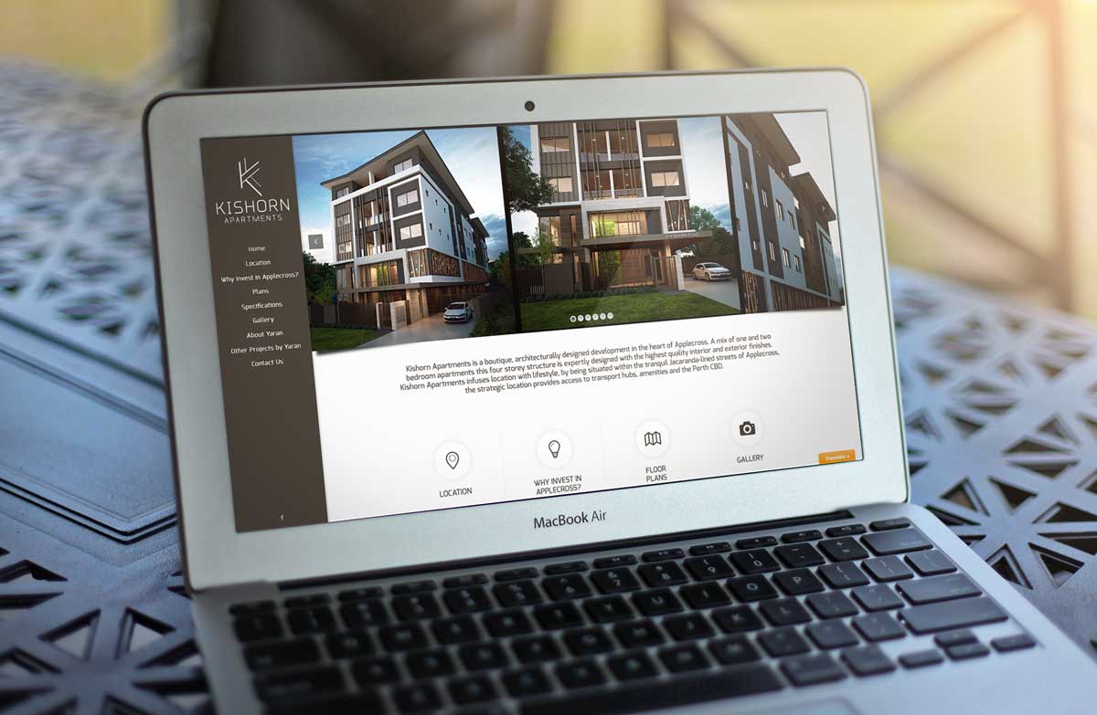 Kishorn Apartments – website
