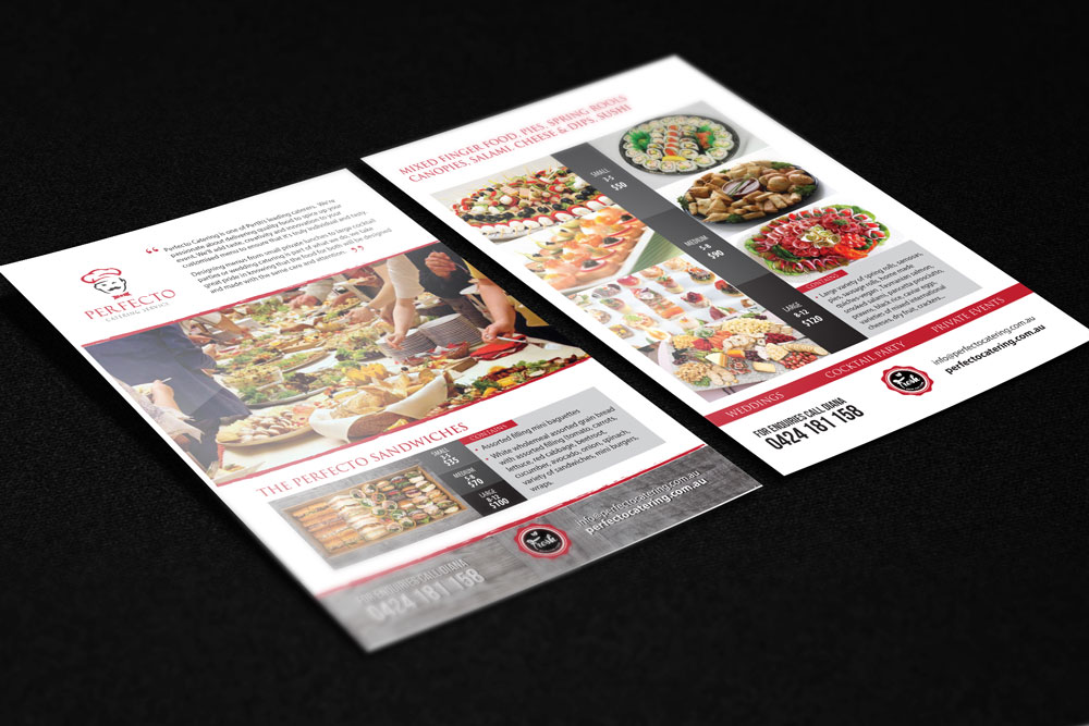 Perfecto Catering – flyer